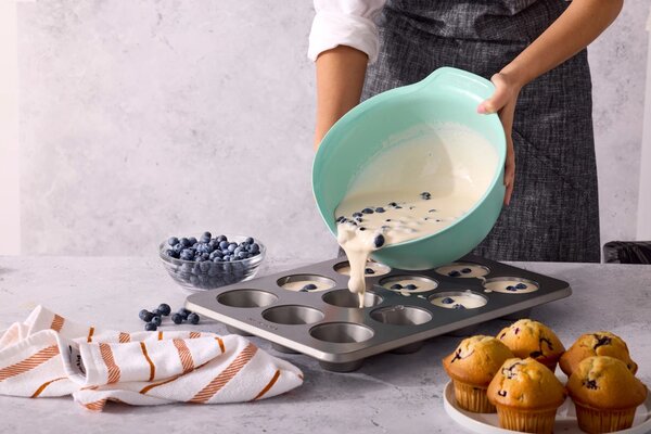 KitchenAid Míchací a zadělávací mísy KitchenAid, set 3 ks, tyrkysové KQ175OSSNG