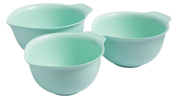 KitchenAid Míchací a zadělávací mísy KitchenAid, set 3 ks, tyrkysové KQ175OSSNG