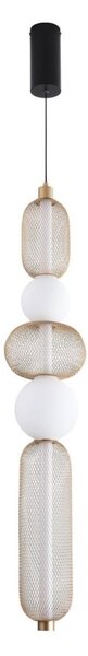 Zuma Line MD2596-5A-3BGT- LED Lustr na lanku SARR 27W/230V 3000-5700K zlatá + DO