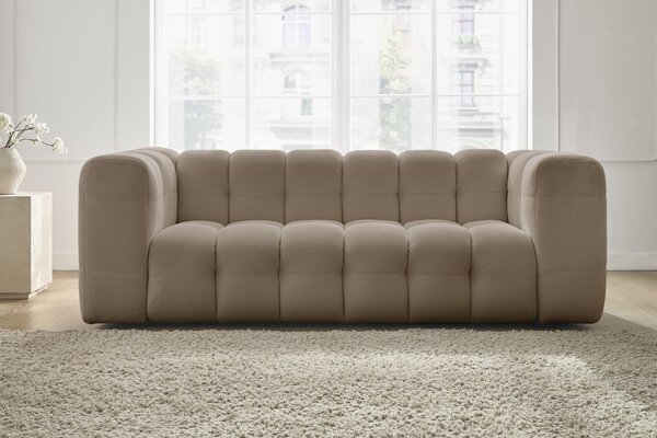 -25 % Dny MOMENTI– Bobochic Paris Světle hnědá trojmístná pohovka Cloud 232 cm