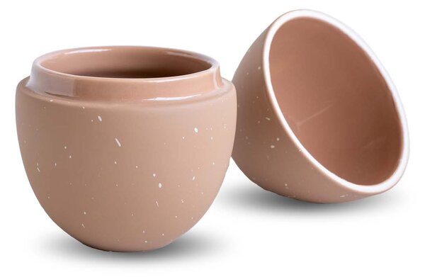 COOEE Design Velikonoční dóza Bonbonniere Cafe Au Lait/Shell - 14 cm CED359