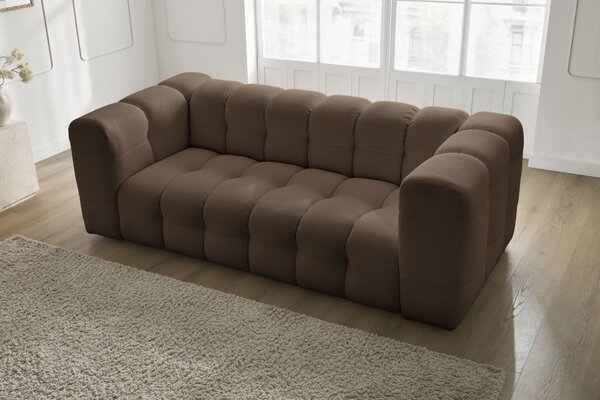 -25 % Dny MOMENTI– Bobochic Paris Hnědá trojmístná pohovka Cloud 232 cm