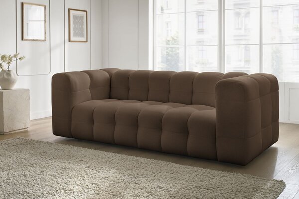 -25 % Dny MOMENTI– Bobochic Paris Hnědá trojmístná pohovka Cloud 232 cm