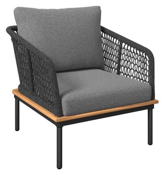 ZAHRADNÍ SOUPRAVA 5dílné, dřevo, kov, plast, textil Ambia Garden