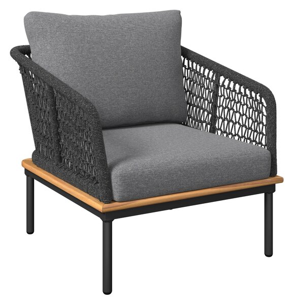 ZAHRADNÍ SOUPRAVA 5dílné, dřevo, kov, plast, textil Ambia Garden