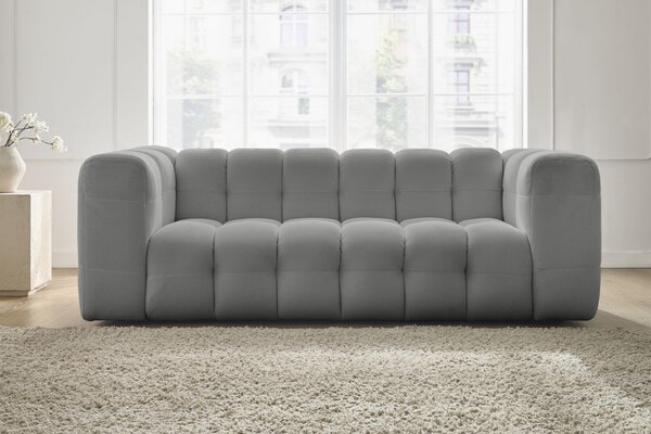 -25 % Dny MOMENTI– Bobochic Paris Světle šedá trojmístná pohovka Cloud 232 cm