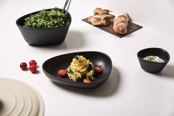 LIND DNA Hluboká miska Curve Bowl M - Black LND148