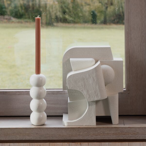 -25 % Dny Marianne - Bílý mramorový svícen ZUIVER ROME