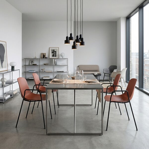 Infiniti designové židle Pure Loop Steel with Arms
