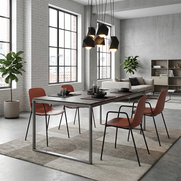Infiniti designové židle Pure Loop Steel with Arms