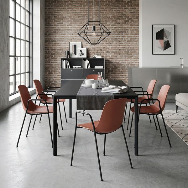 Infiniti designové židle Pure Loop Steel with Arms