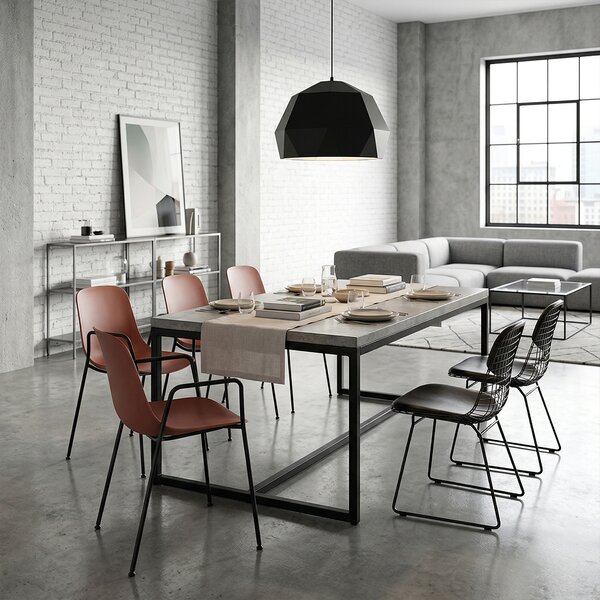 Infiniti designové židle Pure Loop Steel with Arms