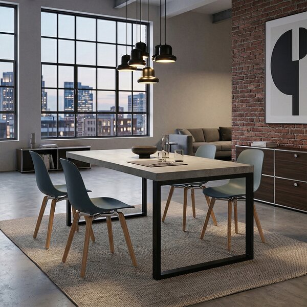 Infiniti designové jídelní židle Pure Loop Mono Wood