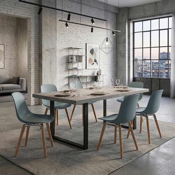 Infiniti designové jídelní židle Pure Loop Mono Wood