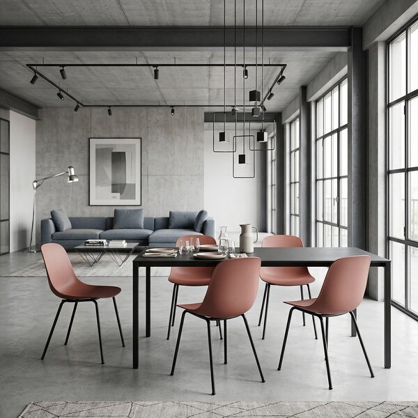 Infiniti designové židle Pure Loop Steel