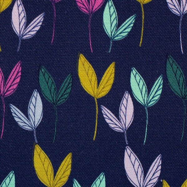 SWAFING Dekorační látka Dancing Leaves by Emjo Design listy