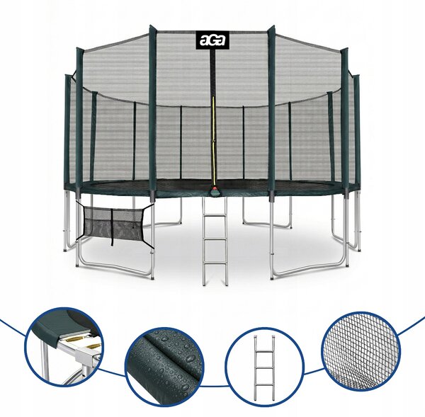 Trampolína se sítí Aga 500 cm FT 16 (487-500 cm)