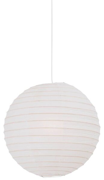 Závěsné papírové stínidlo NORDLUX Riso Varianta: Ø 350 x 350 mm, bílá