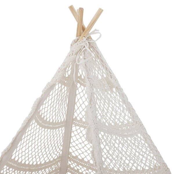 Béžový teepee stan Bloomingville Herle 110 x 100 cm
