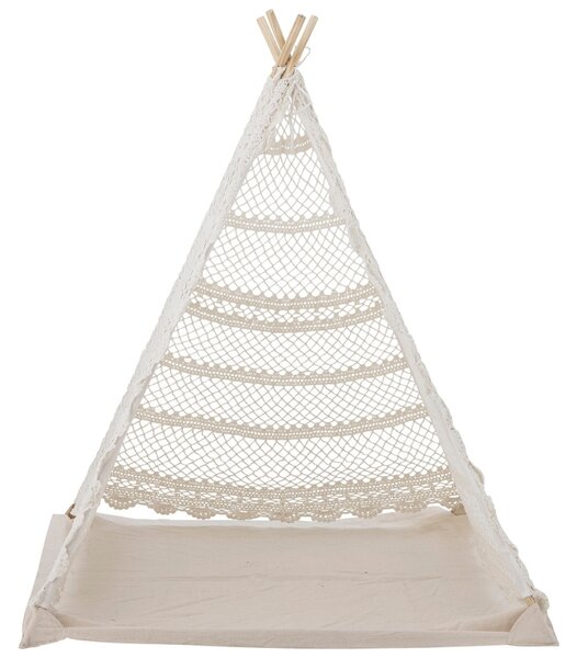 Béžový teepee stan Bloomingville Herle 110 x 100 cm