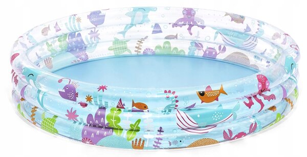 Bestway Nafukovací Bazén pro děti MOŘSKÝ SVĚT 152x30cm 51004