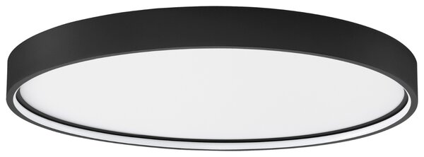 Černé stropní LED světlo Nova Luce Olaf 60 cm