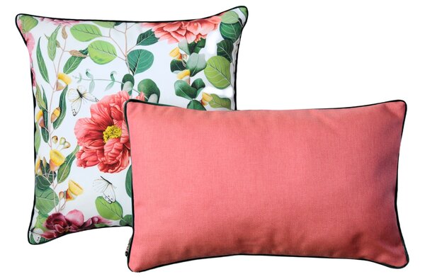 BOHOLOGY Set dvou venkovních povlaků na polštář Flora