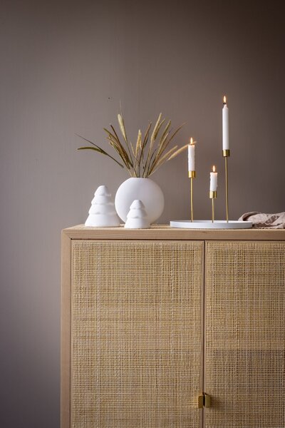 COOEE Design Svícen Candlestick Brass - 13 cm CED378