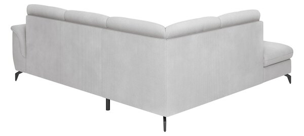 ROHOVÁ SEDAČKA, textil, barvy stříbra Sit & More - Sedací soupravy, Online Only
