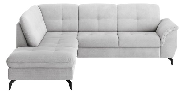 ROHOVÁ SEDAČKA, textil, barvy stříbra Sit & More - Sedací soupravy, Online Only