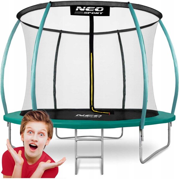 Trampolína se sítí Neo-sport 252 cm FT 8 (244-252 cm)