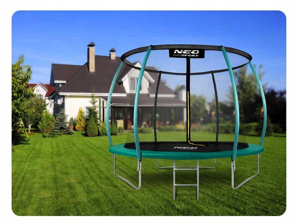 Trampolína se sítí Neo-sport 252 cm FT 8 (244-252 cm)