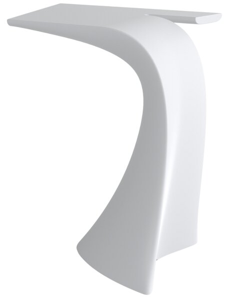 VONDOM Matně bílý plastový barový stůl WING 76 x 50 cm