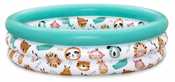 Bestway Nafukovací bazének Safari zvířátka 102 cm x 25 cm