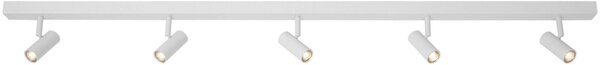 Stmívatelné LED spoty na liště NORDLUX Omari Varianta: 120 x 35 x 1180 mm, 5 x 3,2 W, LED, černá