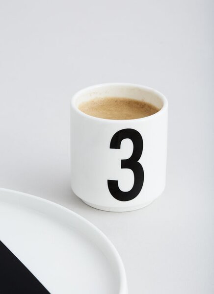 Design Letters Sada hrníčků na espresso - White DL183