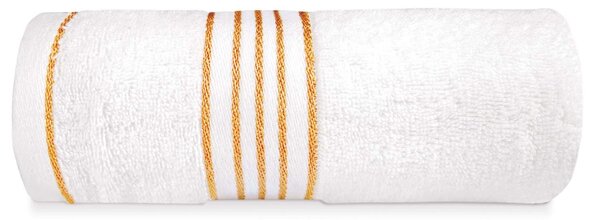 BAVLNĚNÉ RUČNÍKY TIWANO SADA 1 KS 30X50 CM, 1 KS 50X90 CM, 1 KS 70X140 CM BÍLÁ