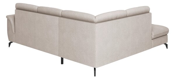 ROHOVÁ SEDAČKA, textil, šedobéžová Sit & More - Sedací soupravy, Online Only