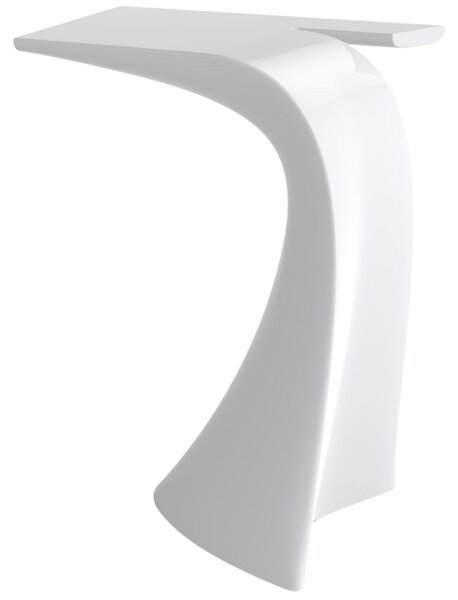 VONDOM Bílý plastový barový stůl WING 76 x 50 cm