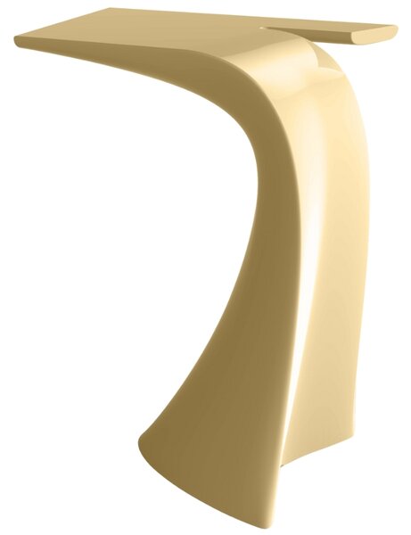 VONDOM Béžový plastový barový stůl WING 76 x 50 cm