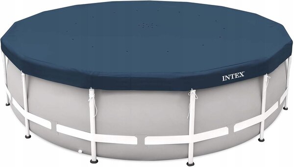 Intex 28083 ALL SEASON POOL COVER Krycí Plachta Celoroční Na Bazén Kulatý 457 cm