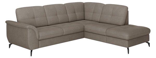 ROHOVÁ SEDAČKA, textil, jílová barva Sit & More - Sedací soupravy, Online Only