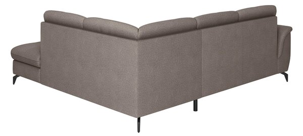 ROHOVÁ SEDAČKA, textil, jílová barva Sit & More - Sedací soupravy, Online Only