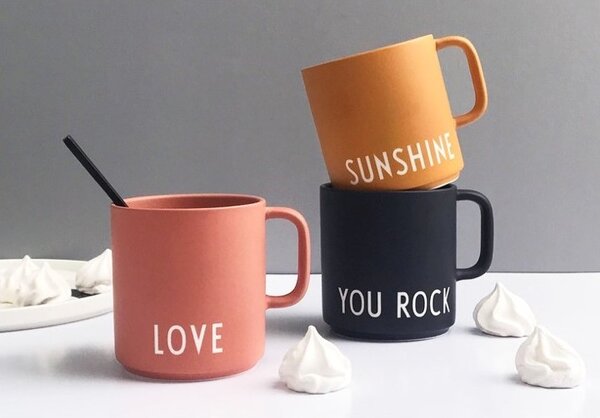 Design Letters Porcelánový hrnek s ouškem SUNSHINE DL173
