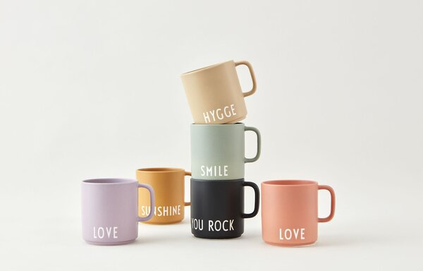 Design Letters Porcelánový hrnek s ouškem YOU ROCK DL174