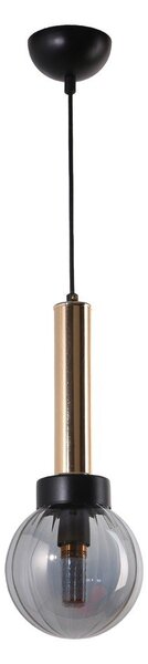Závěsné svítidlo se skleněným stínidlem ø 15 cm Cota – Squid Lighting