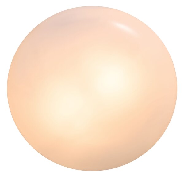 Nordlux 2210126003 Foam, koupelnové stropní svítidlo 2xE27, černá, průměr 34cm, IP44
