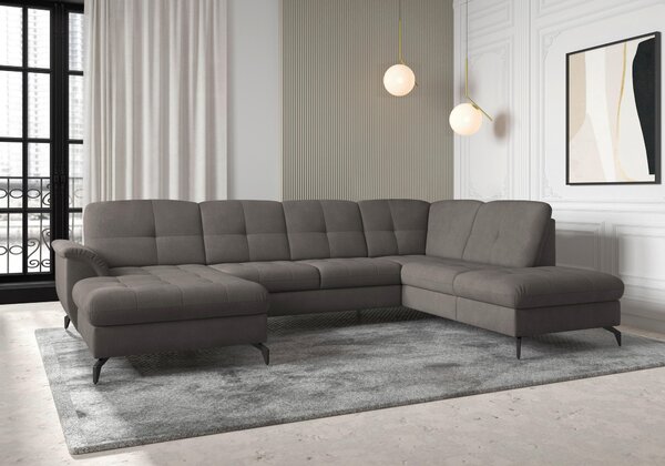 SEDACÍ SOUPRAVA, textil, barvy grafitu Sit & More - Sedací soupravy, Online Only