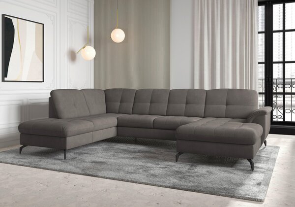 SEDACÍ SOUPRAVA, textil, barvy grafitu Sit & More - Sedací soupravy, Online Only