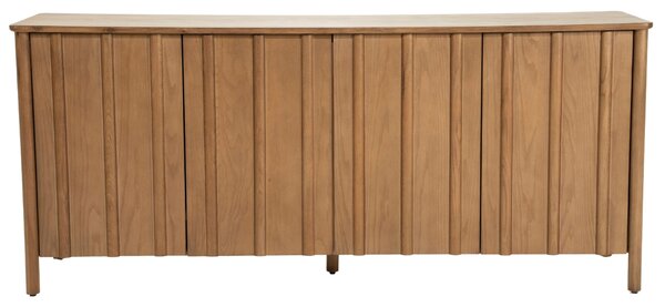 LÉTO -15% Eleonora Hnědá dubová komoda Jake 183 x 47 cm